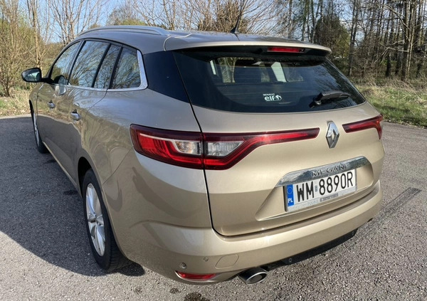 Renault Megane cena 39500 przebieg: 222000, rok produkcji 2016 z Jabłonowo Pomorskie małe 562